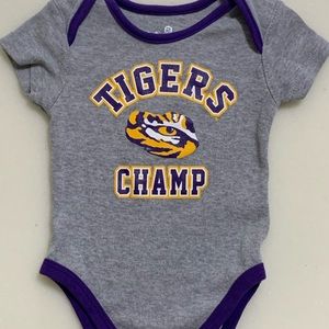 LSU Champs Bodysuit size 6/9 months
